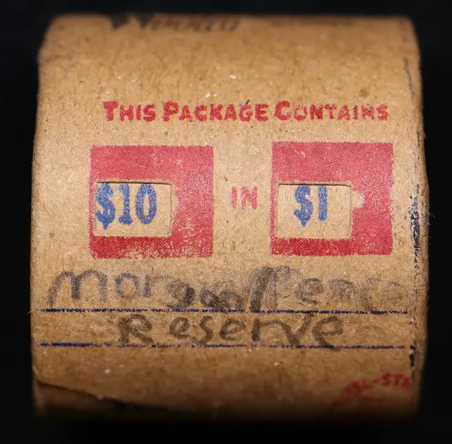 10 Circulated Morgan & Peace Dollar Mixed Roll: Reserve
