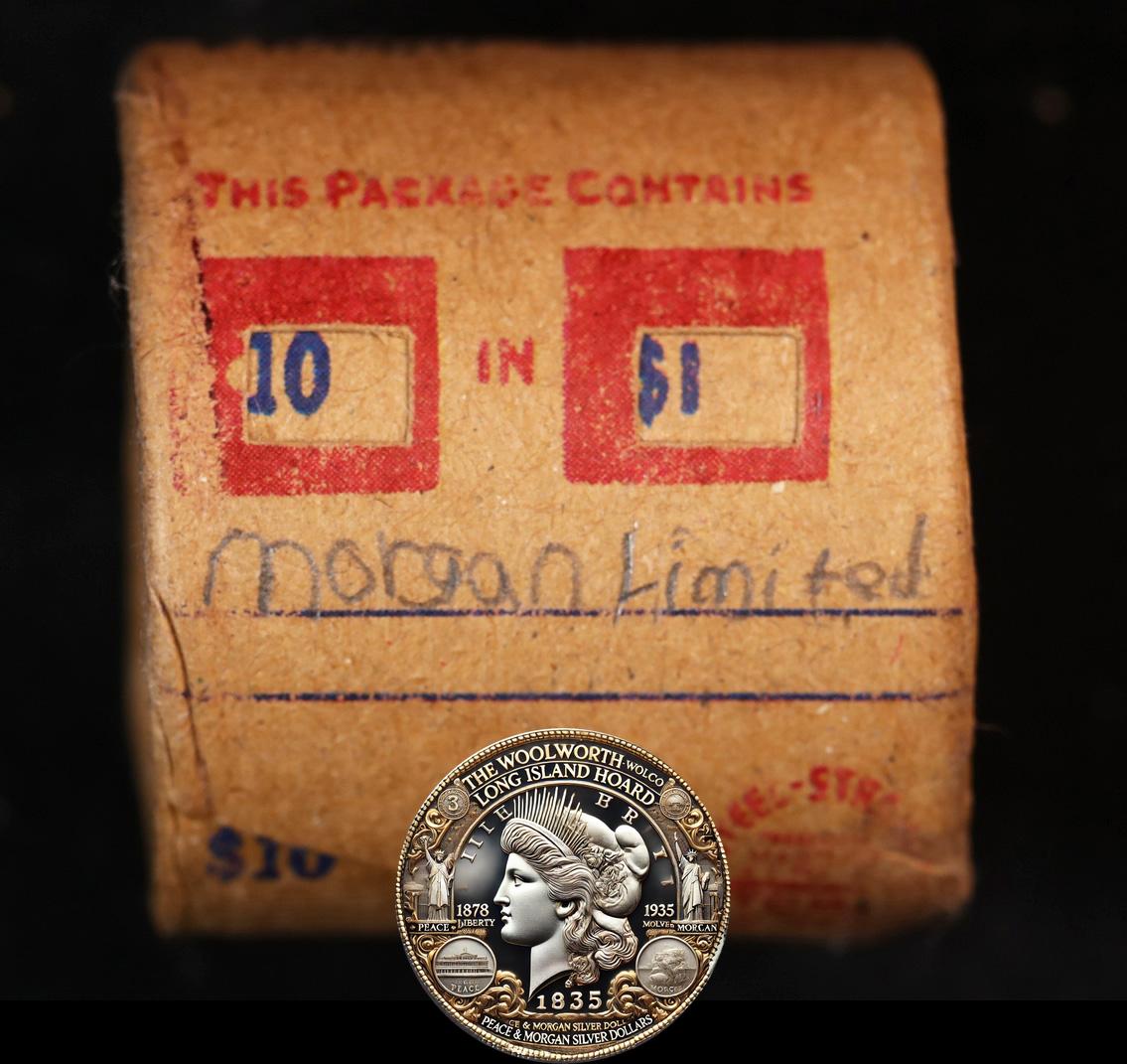 10 Circulated Morgan Dollar Roll: Limited - 10 CML