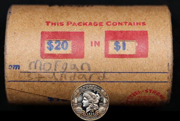 20 Circulated Morgan Dollar Roll: Standard - 20 CMS