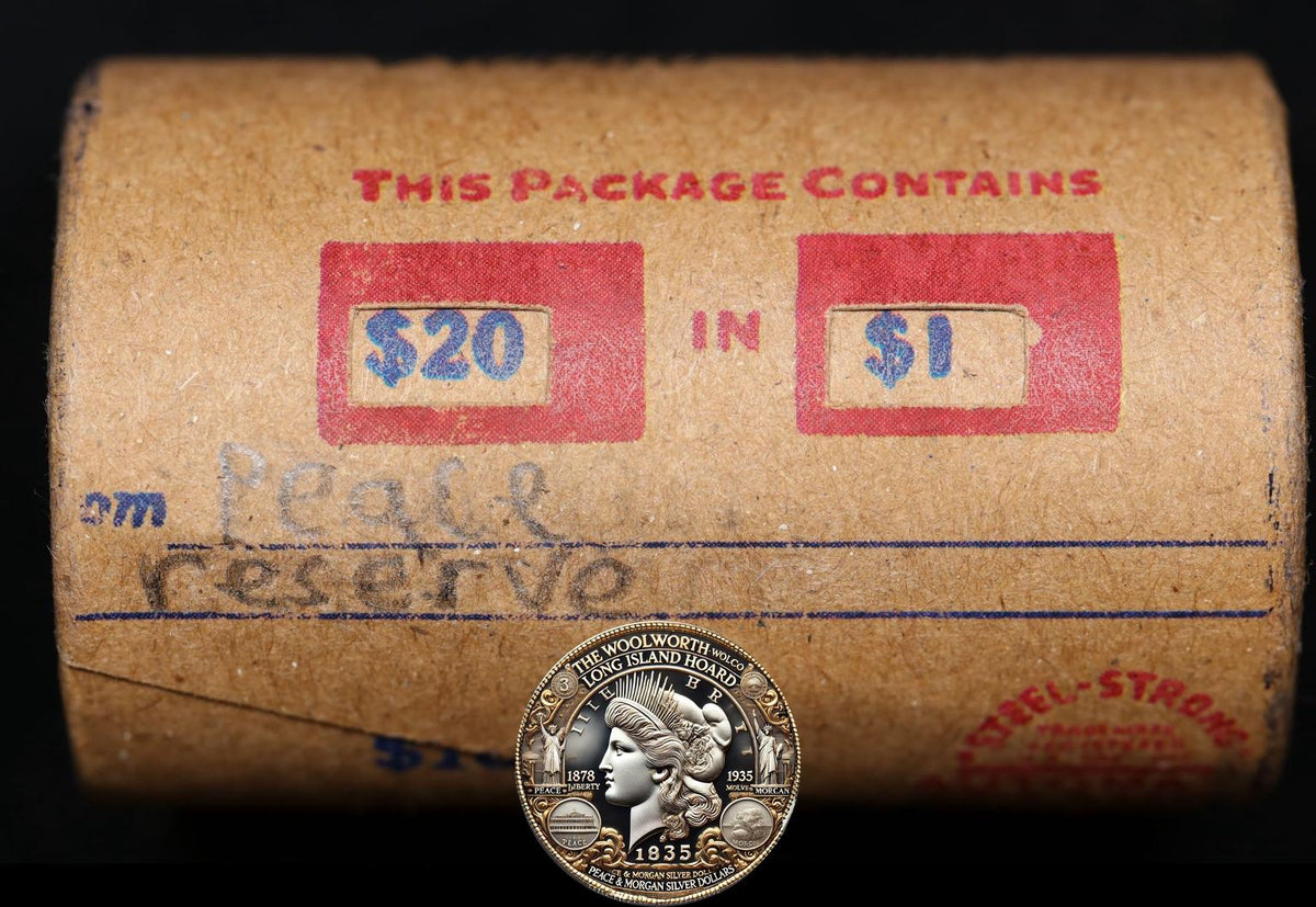 20 Circulated Peace Dollar Roll: Reserve - 20 CPR