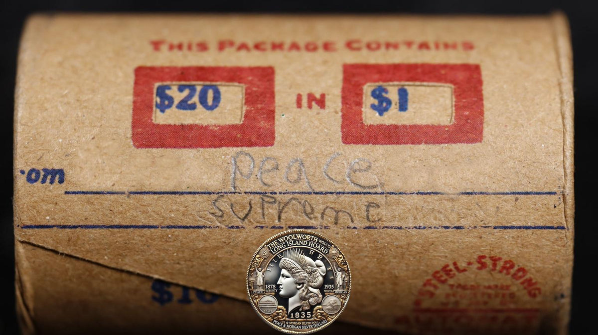 20 Circulated Peace Dollar Roll: Supreme - 20 CPU