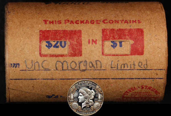 20 Uncirculated Morgan Dollar Roll: Limited - 20 UML