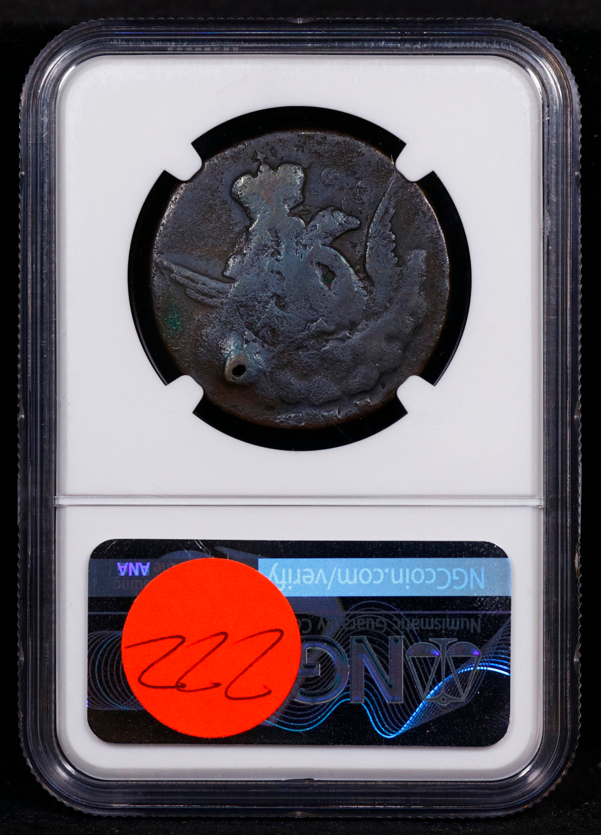 1756CNB Russia Kopek NGC VG Details