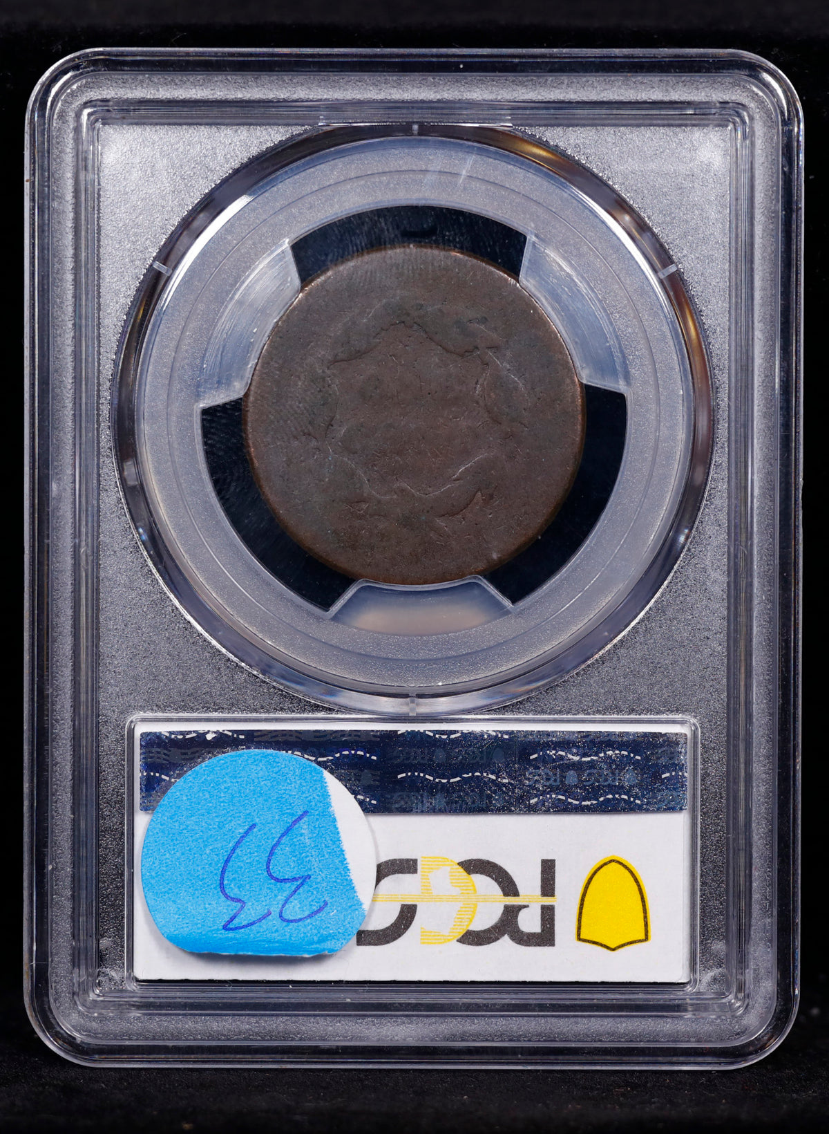 Mint Error ULTRA RARE 1812 Large Date 1c Full Brockage Obverse PCGS AG03