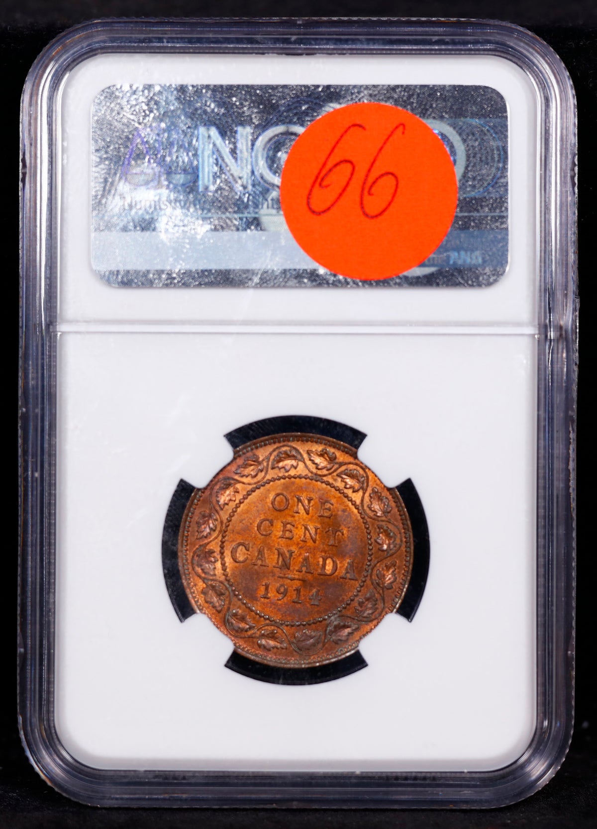 1914 Canada Cent Penny 1c NGC MS65 BN