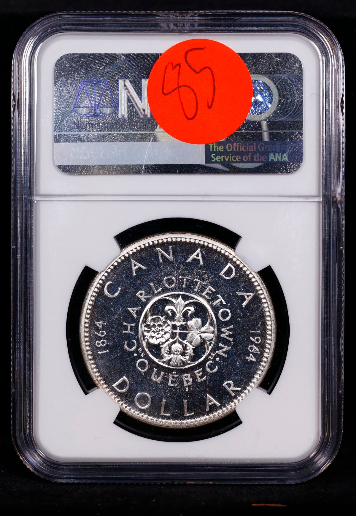 1964 Canada Silver Dollar S$1 NGC PL66 Cameo